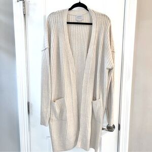 Gypsy Cloud longline cardigan, Beige, 3x